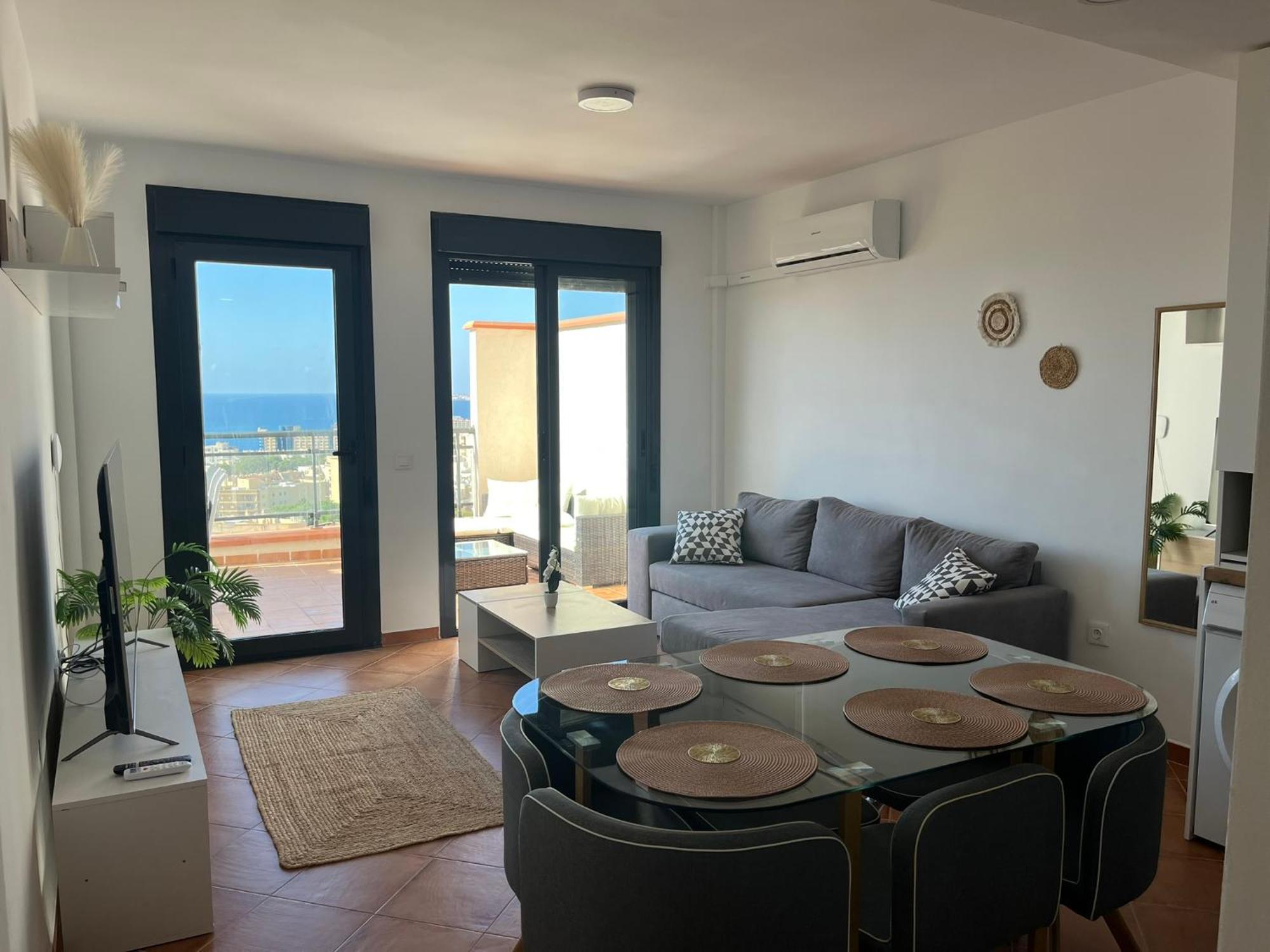 Apartamento Fantastico Duplex Con Vistas Y Terraza Aguadulce  Exterior foto