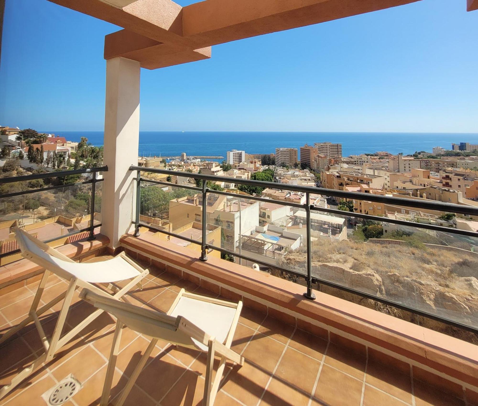 Apartamento Fantastico Duplex Con Vistas Y Terraza Aguadulce  Exterior foto